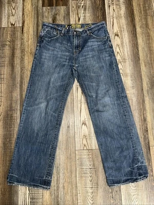 Fox Jeans Mens 30/27 Duster Relaxed Fit Straight Leg Denim Pants - Image 1 of 4