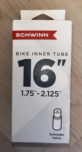 Schwinn Replacement Bike Inner Tube Traditional Self Sealing 16” NEW - Picture 1 of 3