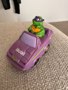 Vintage 1990 Teenage Mutant Ninja Turtles Mobil Pull Back Car Donatello - Picture 1 of 5