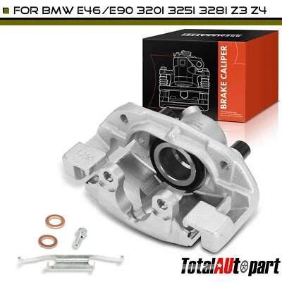 Pinza de freno de disco con soporte para BMW 320i 325i 2001-2005 E46/E90 delantera derecha derecha Foto 1 de 4