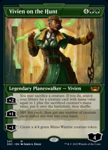 Vivien on the Hunt x1 1x Showcase Streets of New Capenna NM MTG - Picture 1 of 1