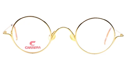 Gafas Carrera CA5790 Oro 20K Diseño Metal Ovalado Lujo Vintage 41-26-140mm Foto 1 de 4