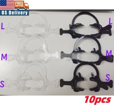 Ortodôntico dental formato C abridor de boca intraoral retrator de bochecha labial com alça - Imagem 1 de 4