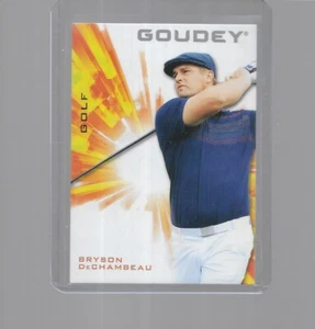 2021 UPPER DECK GOODWIN CHAMPIONS GOLF GOUDEY BRYSON DECHAMBEAU #G15 - Picture 1 of 1
