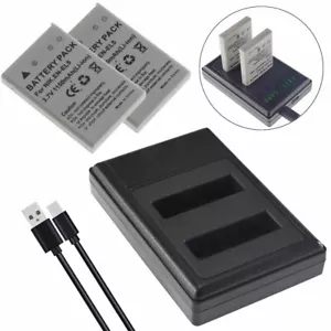 2 Battery +USB Charger for Nikon EN-EL5 Coolpix P3 P4 P500 P510 P520 P5000 - Picture 1 of 11