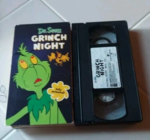 1977 Dr. Seuss It's Grinch Night! VIDEO TAPE Halloween Animated Special Tested - Bild 1 von 2