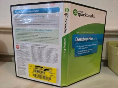 INTUIT QUICKBOOKS DESKTOP PRO 2018 FOR WINDOWS – RETAIL BOX – 1 USER – ORIGINAL - Image 1 of 4