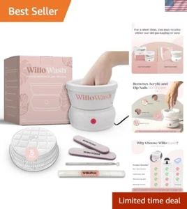 Electric Nail Soaking Bowl acetone proof | Acrylic Nail Remover Kit | Dip Pow... - Picture 1 of 9