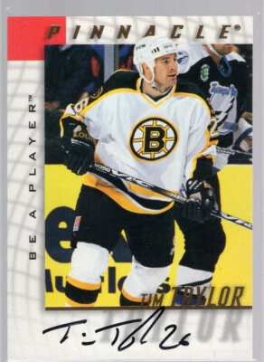 * 1997-98 Pinnacle Be A Player - Autographs [#114] - TIM TAYLOR - Image 1 of 2