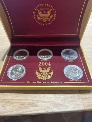 Monetary Exchange Quarters From five states 2004 no paperwork - Image 1 of 4