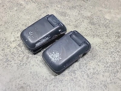 1988-2004 Nissan Pathfinder R50 Infiniti QX4 Back Glass Heavy Hinge Hinges Set - Image 1 of 4