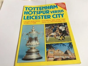 Tottenham Hotspur - Leicester CityFA Cup Halbfinale April 1982 - Bild 1 von 1
