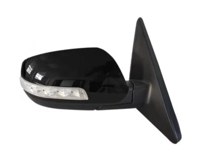 Conjunto de espejos retrovisores laterales 9 pines negro derecho para Kia Sorento XM SUV 2009-2014 Foto 1 de 3