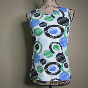 Be Inspired Tank Top M Athletic Workout Green Blue Black - Picture 1 of 11