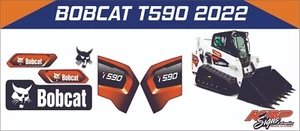 BOBCAT T590 2022 Vinyl Decal Set - CAT Construction Equip - Picture 1 of 1