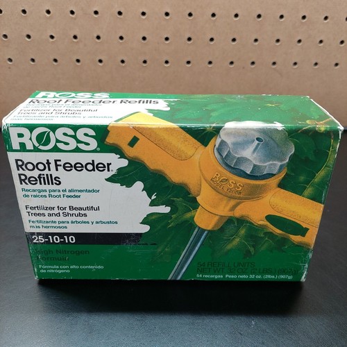 Ross Root Feeder Refills Fertilizer 42 Units 251010 High Nitrogen