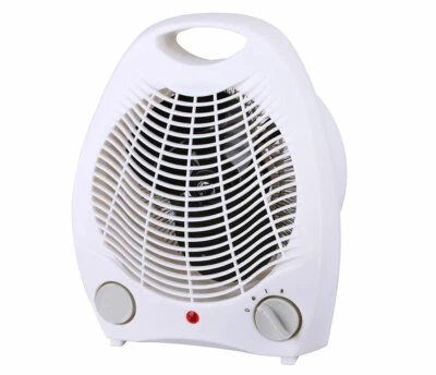 Calentador y ventilador eléctrico portátil Brentwood H-F302W 1500 vatios, blanco Foto 1 de 4