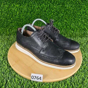 Zapatos Oxford Cole Haan Original Grand Wingtip Para Hombre Talla 7.5 Usados - Imagen 1 de 6