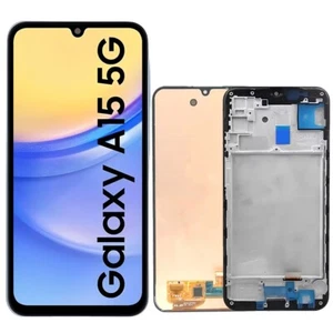 OEM For Samsung Galaxy A15 4G/5G SM-A156M A155U LCD Screen Display Frame Parts - Photo 1 sur 15