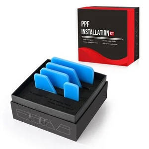 5in1 Blue PPF Set w/Gift Box, Anti-Scratch Rubber Squeegee Vinyl Wrap Tint Film - Bild 1 von 7