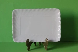 Seltmann Weiden Regina Weiss Butterplatte Platte 18 x 12,5 cm - Picture 1 of 2