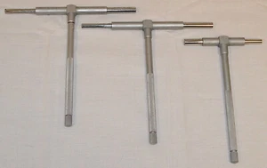 *Lot of 3* Mitutoyo Telescoping Gages *Used* Models: 155-126 (2) & 155-125 (1) - Picture 1 of 4