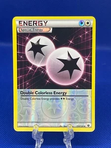 Pokemon TCG Double Colorless Energy 114/124 X&Y Fates Collide Reverse Holo LP - Bild 1 von 2