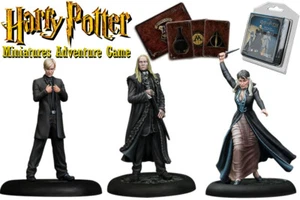HARRY POTTER: MINIATURES ADVENTURE GAME – Lucius, Draco & Narcissa Malfoy Family - Imagen 1 de 1