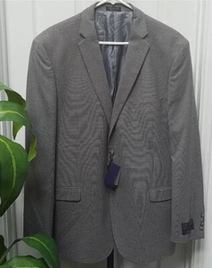 Adolfo Herren Blazer 44 L Grau Schwarz Rot Neu mit Etikett Büro - Bild 1 von 8