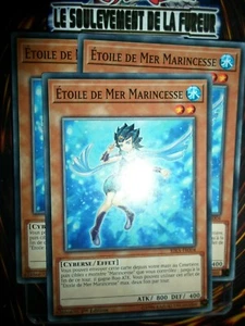 YU-GI-OH! PLAYSET (LOT DE 3) ETOILE DE MER MARINCESSE RIRA-FR004 NEUF EDITION 1 - Picture 1 of 1