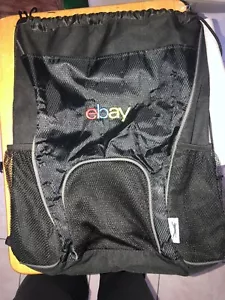 Backpack bag Slazenger Drawstring Backpack with eBay Logo - Picture 1 of 6
