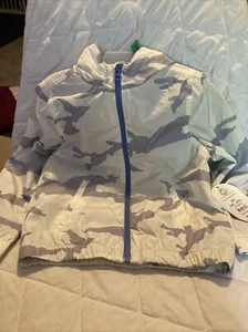 Toddlers Light Jacket 5T White/Gray Camo New With Tags - Picture 1 of 4