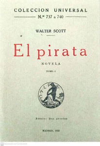 Libro "El Pirata" - Walter Scott - Coleccion Universal - Imagen 1 de 2
