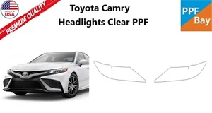For Toyota Camry 2021-2024 Headlights Paint Protection Film PreCut PPF - Picture 1 of 4