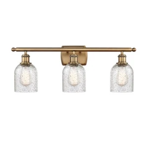 Innovations Caledonia 3-LT Bath, Amber/Brass/Colorful Bell - 516-3W-BB-G259 - Picture 1 of 1