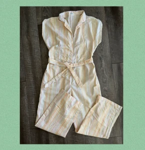 Universal Studios Cast Member Womens Pastel Lightweight Jumpsuit Small-Med - Picture 1 of 21