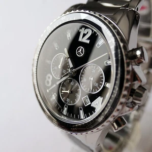 Mercedes Benz Classic Lifestyle Car Accessory Ceramic Luxury Chronograph Watch - Picture 1 of 24