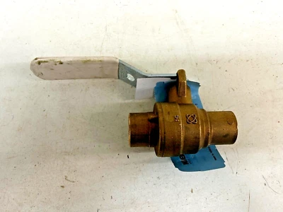 Nibco Lead Free Brass Ball Valve 3/4" Sweat S685-66-LF 600 CWP