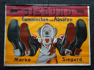 Siegurd Absätze altes Kleinplakat um 1930 - Picture 1 of 4