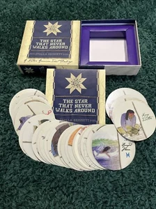Jeu de tarot circulaire et livre "L'étoile qui ne marche jamais" RARE OOP - Photo 1 sur 6