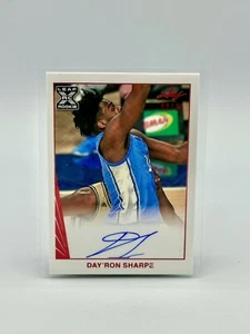 2021-22 Leaf Memories Day'Ron Sharpe Auto RC Red /25 Brooklyn Nets Rising Star! - Picture 1 of 2
