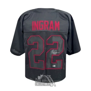 Mark Ingram Autographed Alabama Custom Black Football Jersey - BAS - Picture 1 of 1