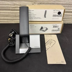 Bang & Olufsen Design Coad Phone BeoCom 1401 B&O Black Battery Powered Boxed - Zdjęcie 1 z 14