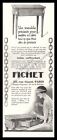 Publicit FICHET Coffre-fort Safe Vintage Ad 1925 (6)