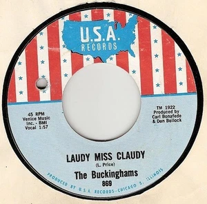 45 RPM, BUCKINGHAMS, LAUDY MISS CLAUDY ' EXC, CO 60ER ROCK - Bild 1 von 2
