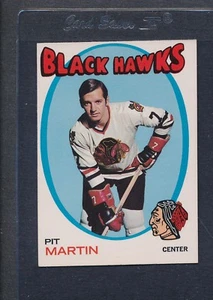 1971/72 OPC O-Pee-Chee #039 Pit Martin Blackhawks EX *19 - Imagen 1 de 1