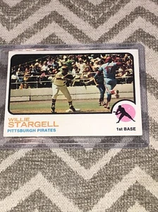 1973 Topps Pittsburgh Pirates #370 Willie Stargell Baseballkarte - Bild 1 von 6