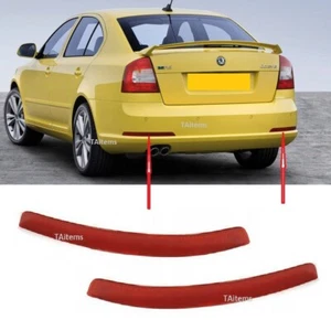 COPPIA CATARIFRANGENTI POSTERIORI INFERIORI PER SKODA OCTAVIA II RS 2004-2013 ORIGINALI - Foto 1 di 8