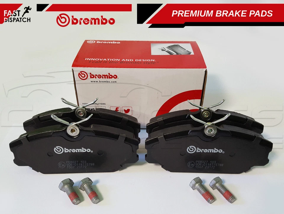 PARA RENAULT CLIO SPORT 172 182 LAGUNA SAFRANE PASTILLAS DE FRENO DELANTERAS BREMBO NUEVAS Foto 1 de 1