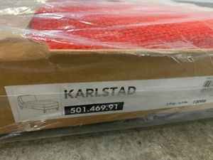 NEU IKEA KARLSTAD Zusatz Chaiselongue Bezug Schonbezug - Korndal Rot - Bild 1 von 3